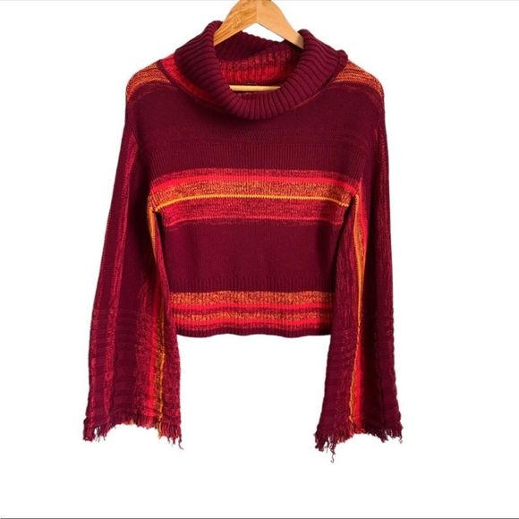 Free People Close to Me Pullover Bell Sleeve Sweater - Picture 3 of 4